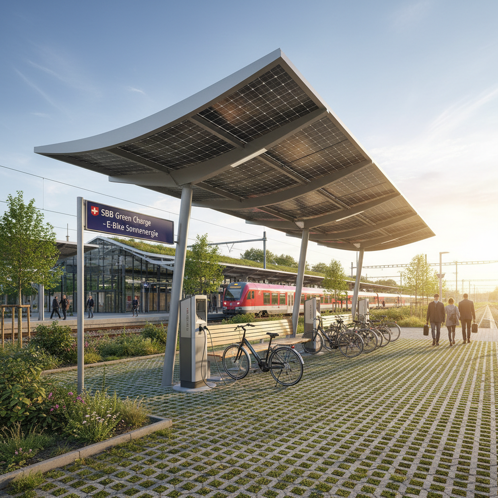 Solaranlage auf Schweizer Hausdach